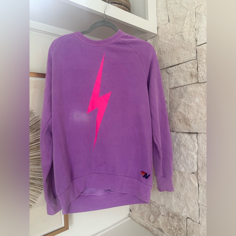 Aviator Nation Pink Sweatshirt- Medium